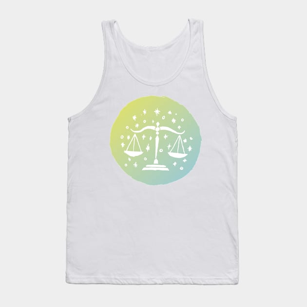 Libra 03 Tank Top by Very Simple Graph